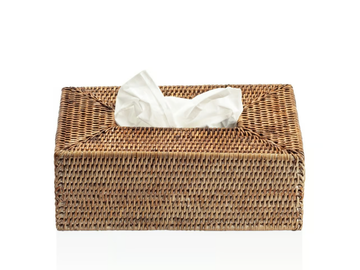 BASKET KBX - Countertop rattan hand towel dispenser by DECOR WALTHER - view 3